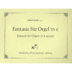 Fuchs, Robert : Fantasie für Orgel in e - Robert Fuchs