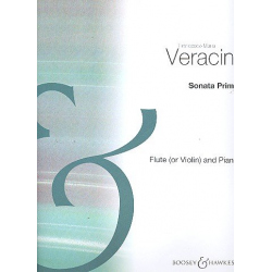 Sonata prima : für Flöte (Violine) und Klavier - Francesco Maria Veracini