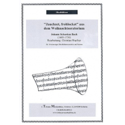 Jauchzet frohlocket für 10-stimmiges Blechbläser-Ensemble und Pauken - Johann Sebastian Bach / Arr. Christian Hopfner