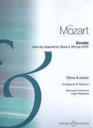 Sonata after the Quartet KV370 : - Wolfgang Amadeus Mozart
