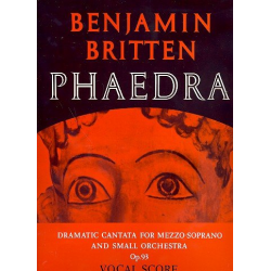 Phaedra op.93 : dramatic cantata - Benjamin Britten
