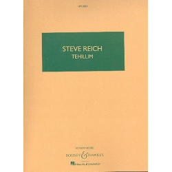 TEHILIM FOR VOICES AND VARIOUS - Steve Reich