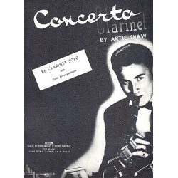 Concerto : for clarinet and piano -Artie Shaw