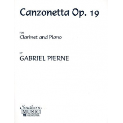 Canzonetta op.19 : pour - Gabriel Pierne