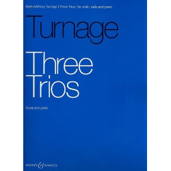 3 Trios : for violin, cello and piano - Mark-Anthony Turnage