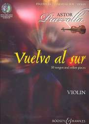 Vuelvo al sur (+CD) : for violin - Astor Piazzolla