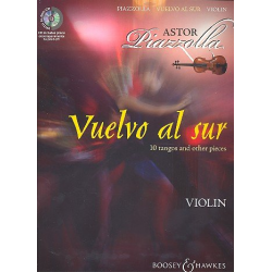 Vuelvo al sur (+CD) : for violin - Astor Piazzolla