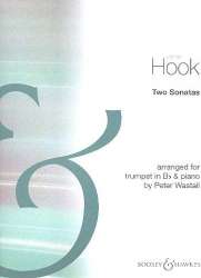 2 Sonatas : for trumpet and piano - James Hook