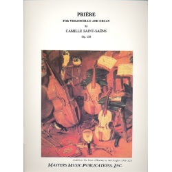 Prière op.158 : for violoncello and - Camille Saint-Saens