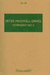 Symphony no.5 : for orchestra - Sir Peter Maxwell Davies