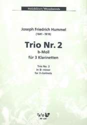 Trio b-Moll Nr.2 : für 3 Klarinetten - Josef Hummel