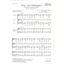 Veni veni Emmanuel : for mixed chorus - Zoltán Kodály