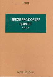 Quintett op.39 : für Oboe, Klarinette, - Sergei Prokofieff