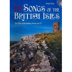12 Songs of the British Isles (+CD) -Traditional / Arr.Johan Nijs