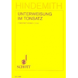 Unterweisung im Tonsatz Band 1 : - Paul Hindemith