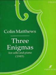 Three Enigmas (cello and piano) - Collin Matthews