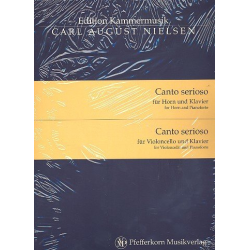 Canto serioso : für Horn und Klavier - Carl Nielsen
