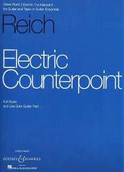 Electric Counterpoint : for guitar and tape - Steve Reich