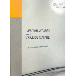 Les tablatures pour la viole de gambe - Jean-Louis Charbonnier