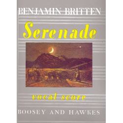 Serenade op.31: für Tenor, - Benjamin Britten