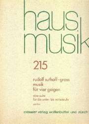 Musik für vier Geigen - Rudolf Suthoff-Gross