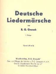 Deutsche Liedermärsche - 1. Folge - 19 1.+2. Horn in Eb - R. G. Gnauck