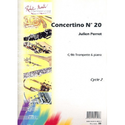 Concertino no.20 pour trompette (cornet) et piano - Julien Porret
