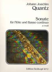 Sonate e-Moll : - Johann Joachim Quantz