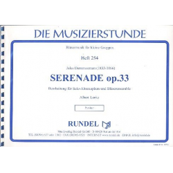 Serenade op.33 : für Altsaxophon -Jules Demersseman