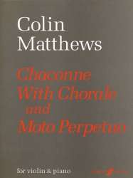 Chaconne & Moto Perpetuo (violin & pno) - Collin Matthews