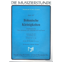 Böhmische Kleinigkeiten : für Oboe (Klarinette), -Carl Friedrich Abel