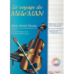 Le voyage du Mélo'Man (+CD) : - Marie Annick Nicolas
