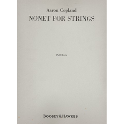 Nonet for Strings : - Aaron Copland