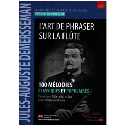 L'art de phraser sur la flute -Jules Demersseman / Arr.Franck Masquelier