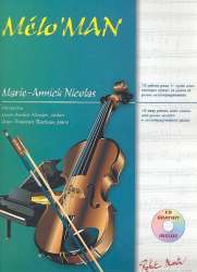 Melo' Man (+CD) : 10 easy pieces -Marie Annick Nicolas