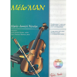 Melo' Man (+CD) : 10 easy pieces -Marie Annick Nicolas