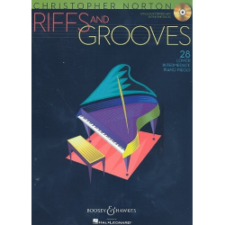 Riffs and Grooves (+CD) : for piano - Christopher Norton