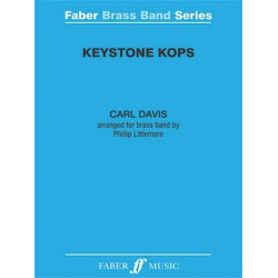 Keystone Kops. Brass band (score & pts) -Carl Davis