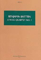 Streichquartett Nr.1 op.25 : - Benjamin Britten