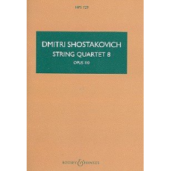 Streichquartett Nr.8 op.110 : - Dmitri Shostakovitch / Schostakowitsch