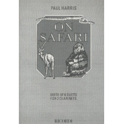 On Safari : Suite of 6 duets for - Paul Harris