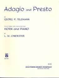 Adagio and Presto : - Georg Philipp Telemann
