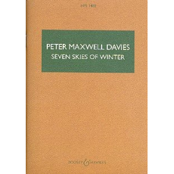 7 Skies of Winter : for ensemble - Sir Peter Maxwell Davies