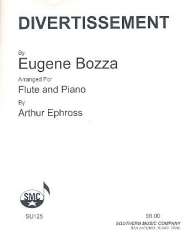 Divertissement op.39 : for flute and piano - Eugène Bozza