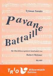 Pavane Bataille : für 2 Trompeten, Horn, - Tielman Susato