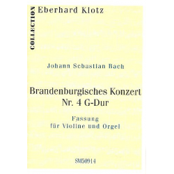 Brandenburgisches Konzert G-Dur Nr.4 : - Johann Sebastian Bach
