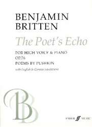 The Poet's Echo op.76 : 6 songs after - Benjamin Britten