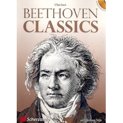 Classics (+CD) : for clarinet -Ludwig van Beethoven