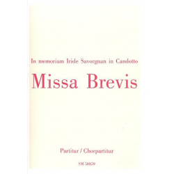 Missa brevis : für gem Chor und 4 Posaunen - Simone Candotto