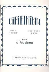 Ciribiribin : for voice and piano (en/it) - Alberto Pestalozza